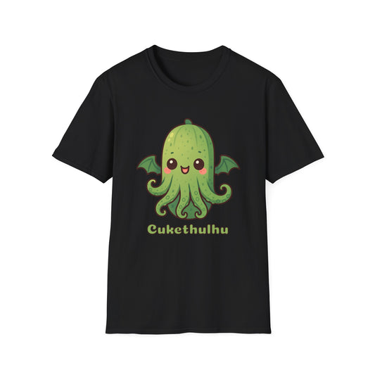 Cukethulhu Tee - Kawaii Cthulhu Shirt for Veggie Lovers