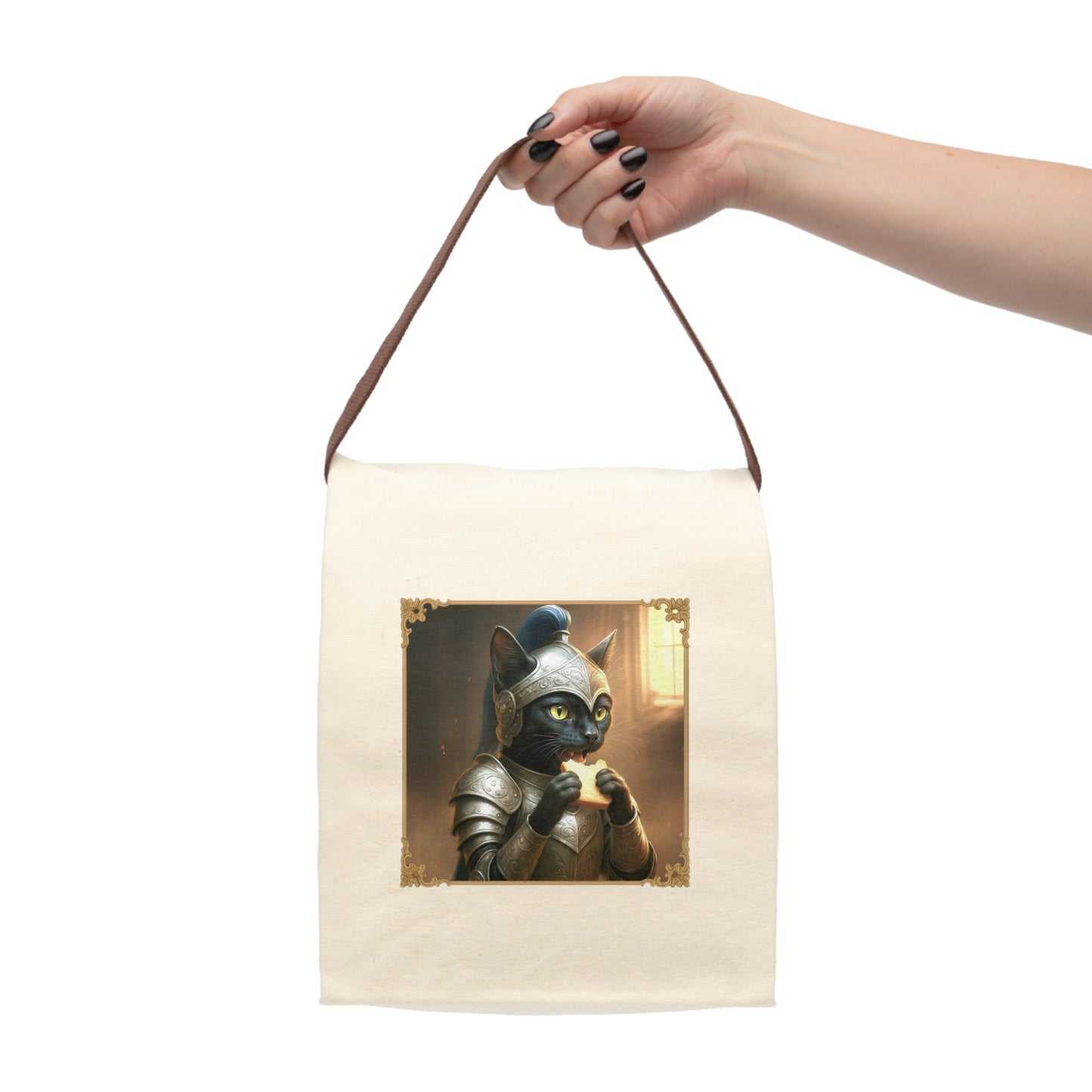 Sandwich Kitty Knight - Canvas Lunch Bag