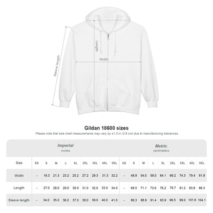 Shy Chibi Cthulhu - Unisex Zip-Up Hoodie