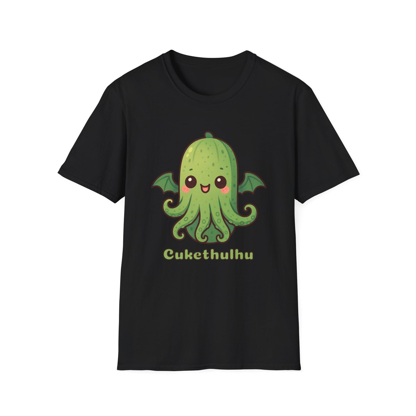 Cukethulhu Tee - Kawaii Cthulhu Shirt for Veggie Lovers