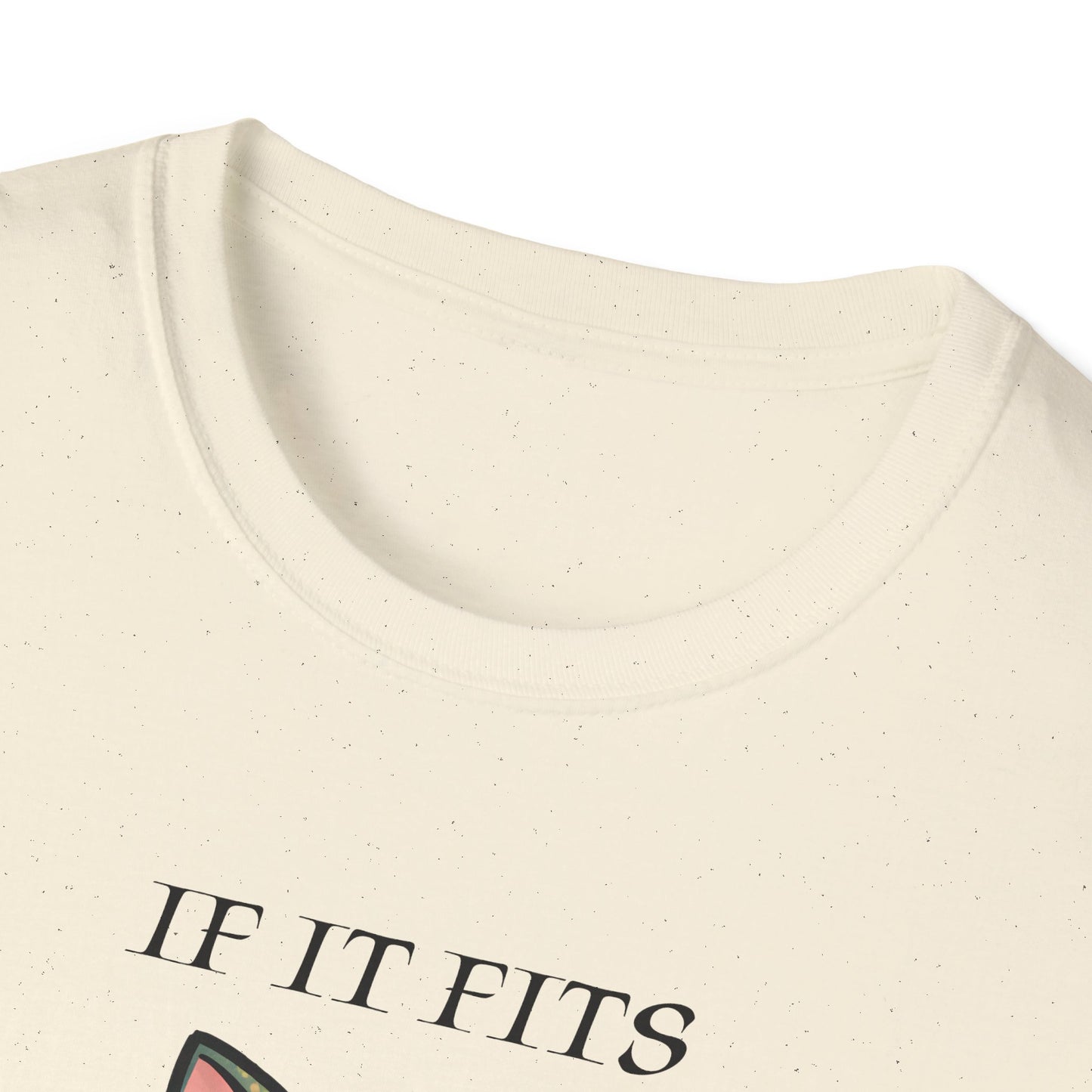 Cathulhu Unisex T-Shirt - If It Fits, The Unfathomable Sits