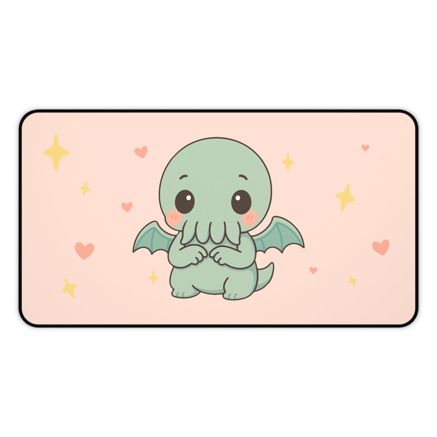 Shy Chibi Cthulhu - Desk Mat