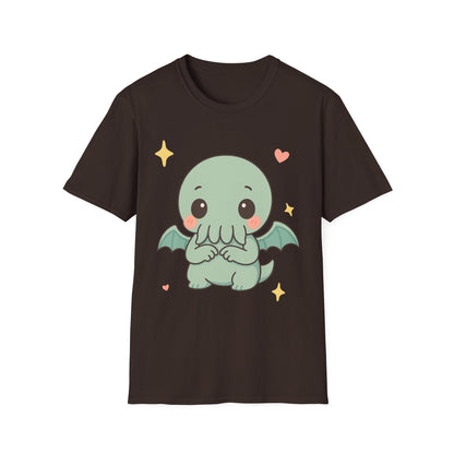Kawaii Cthulhu Unisex T-Shirt - Cute Chibi Horror Tee