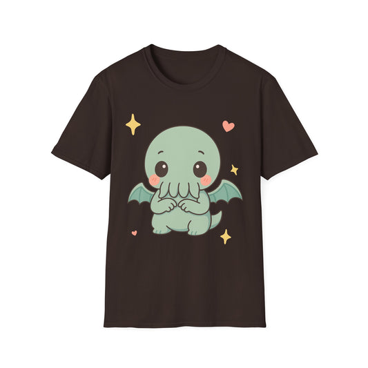 Kawaii Cthulhu Unisex T-Shirt - Cute Chibi Horror Tee