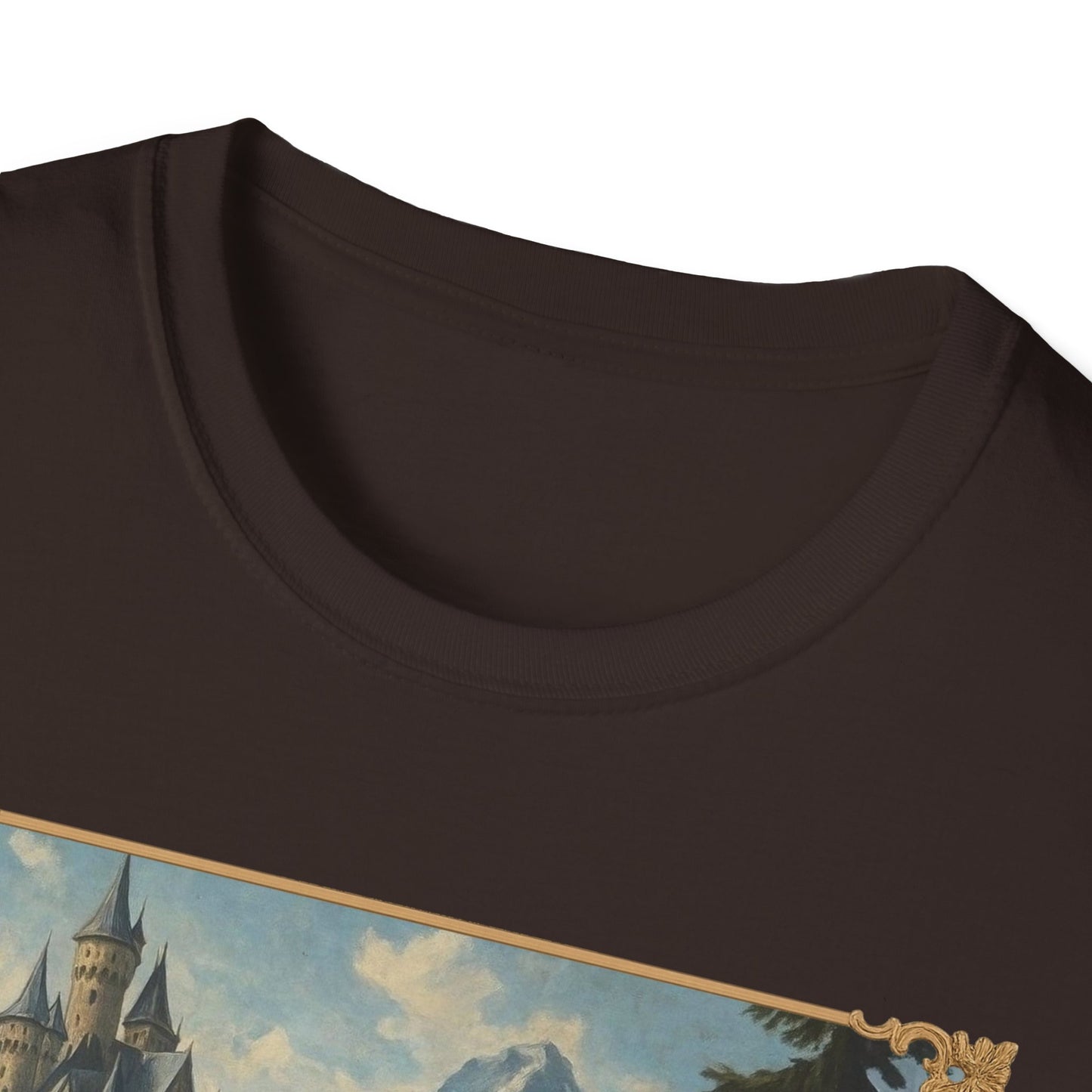 Adventurous Kitten T-Shirt - Fantasy Explorer Cat Shirt, Unisex Cotton Tee