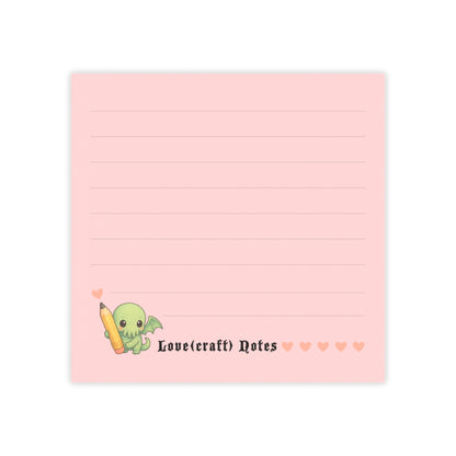 Love(craft) Notes - Chibi Cthulhu Sticky Notepad