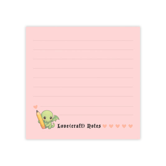 Love(craft) Notes - Chibi Cthulhu Sticky Notepad