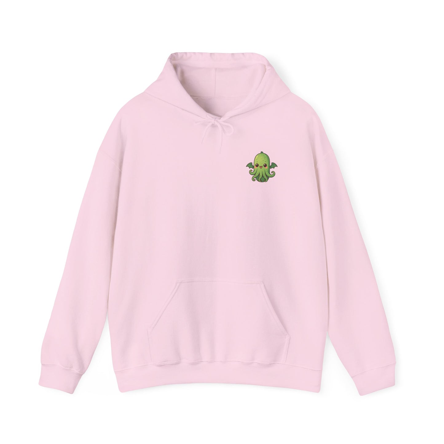Cukethulhu Hoodie - Kawaii Cthulhu Fleece Hooded Sweatshirt for Veggie Lovers