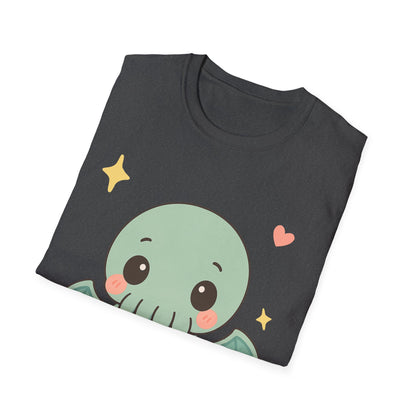Kawaii Cthulhu Unisex T-Shirt - Cute Chibi Horror Tee