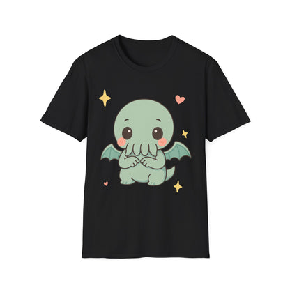 Kawaii Cthulhu Unisex T-Shirt - Cute Chibi Horror Tee