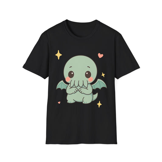 Kawaii Cthulhu Unisex T-Shirt - Cute Chibi Horror Tee