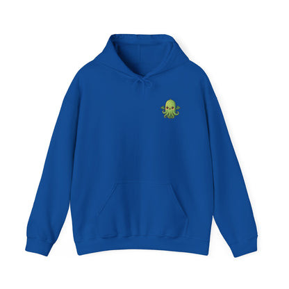 Cukethulhu Hoodie - Kawaii Cthulhu Fleece Hooded Sweatshirt for Veggie Lovers