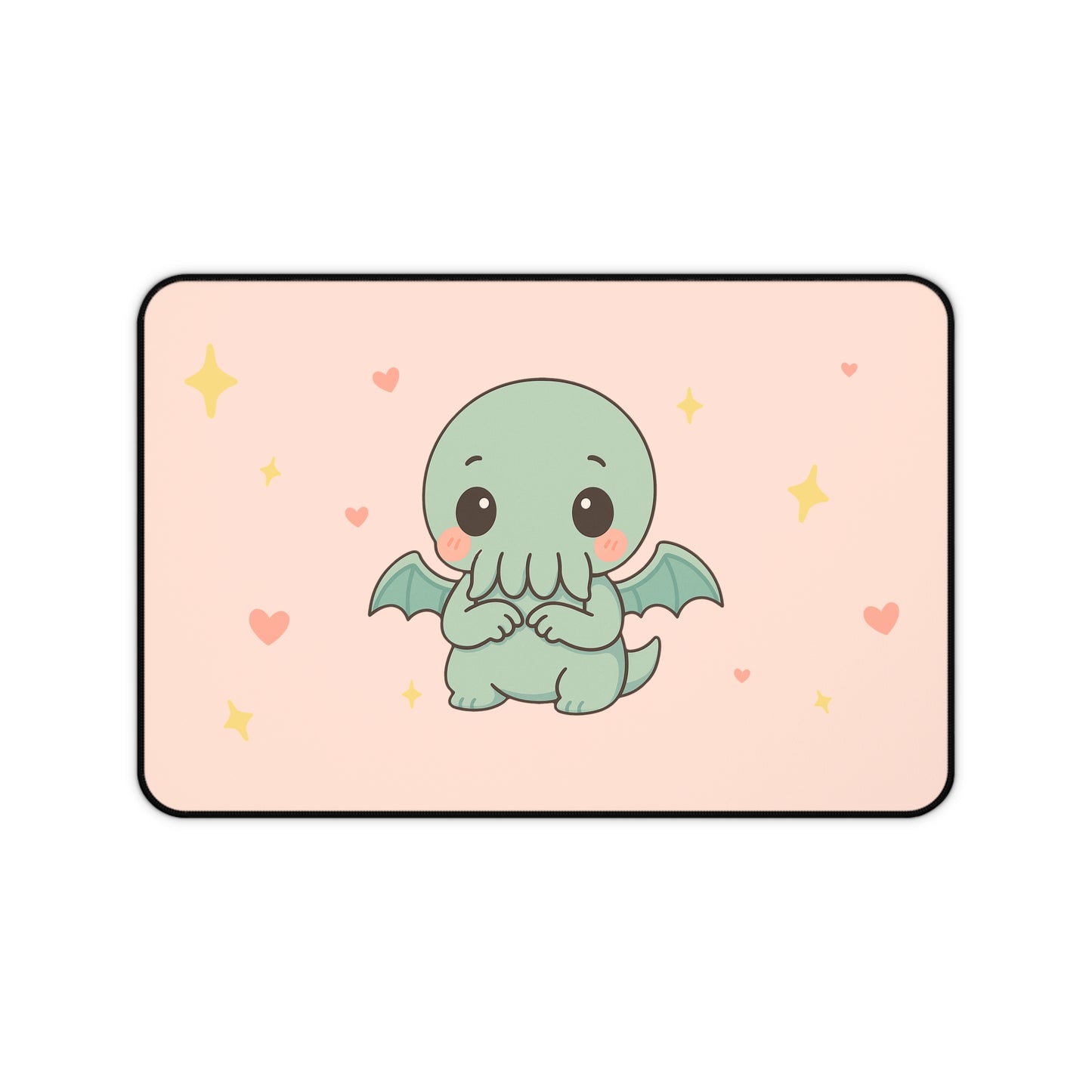 Shy Chibi Cthulhu - Desk Mat