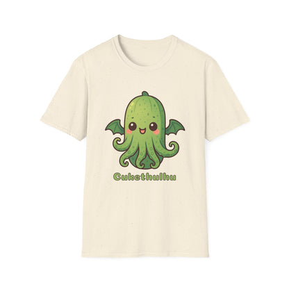 Cukethulhu Tee - Kawaii Cthulhu Shirt for Veggie Lovers