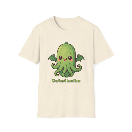 Cukethulhu Tee - Kawaii Cthulhu Shirt for Veggie Lovers