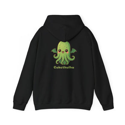 Cukethulhu Hoodie - Kawaii Cthulhu Fleece Hooded Sweatshirt for Veggie Lovers