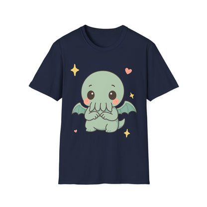 Kawaii Cthulhu Unisex T-Shirt - Cute Chibi Horror Tee