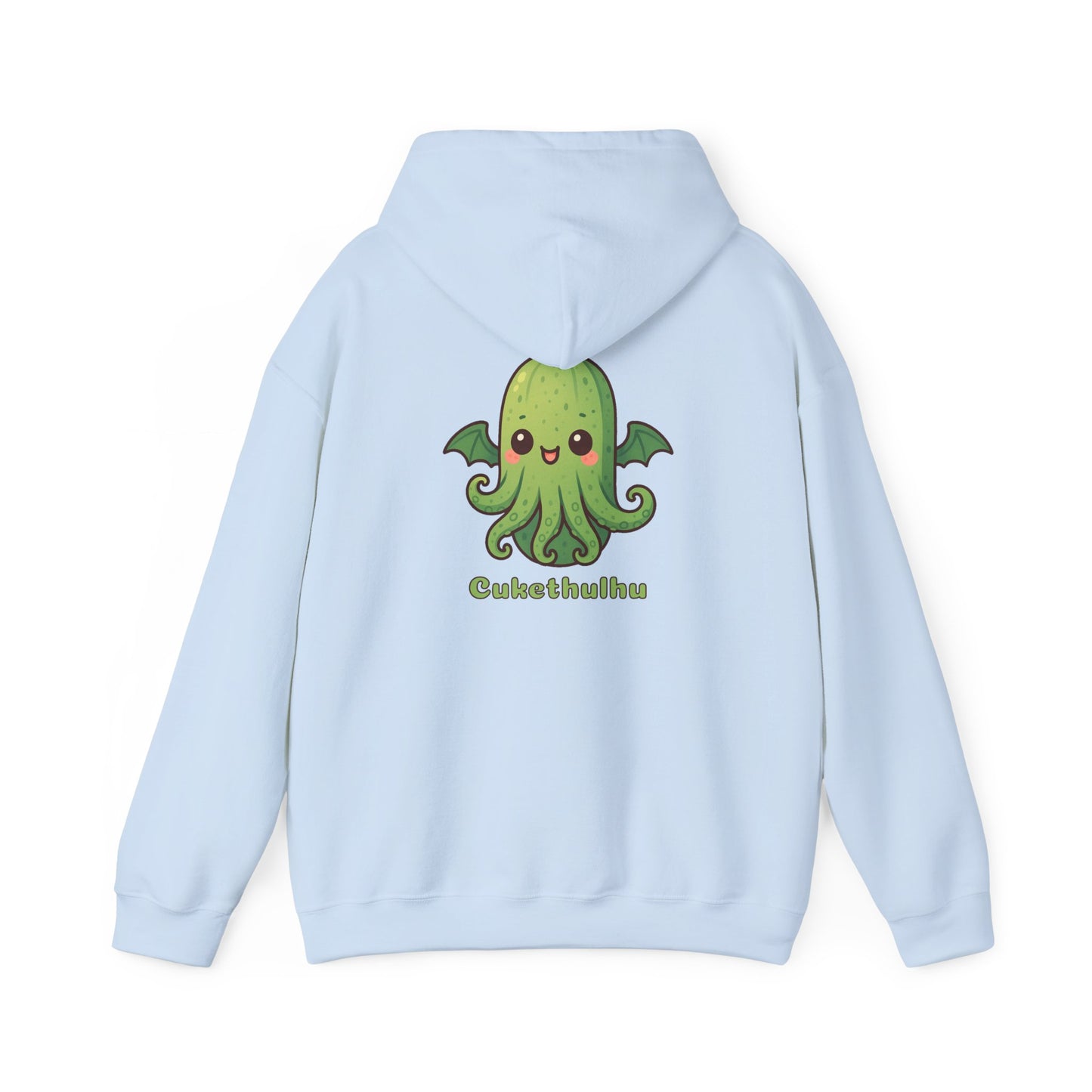 Cukethulhu Hoodie - Kawaii Cthulhu Fleece Hooded Sweatshirt for Veggie Lovers