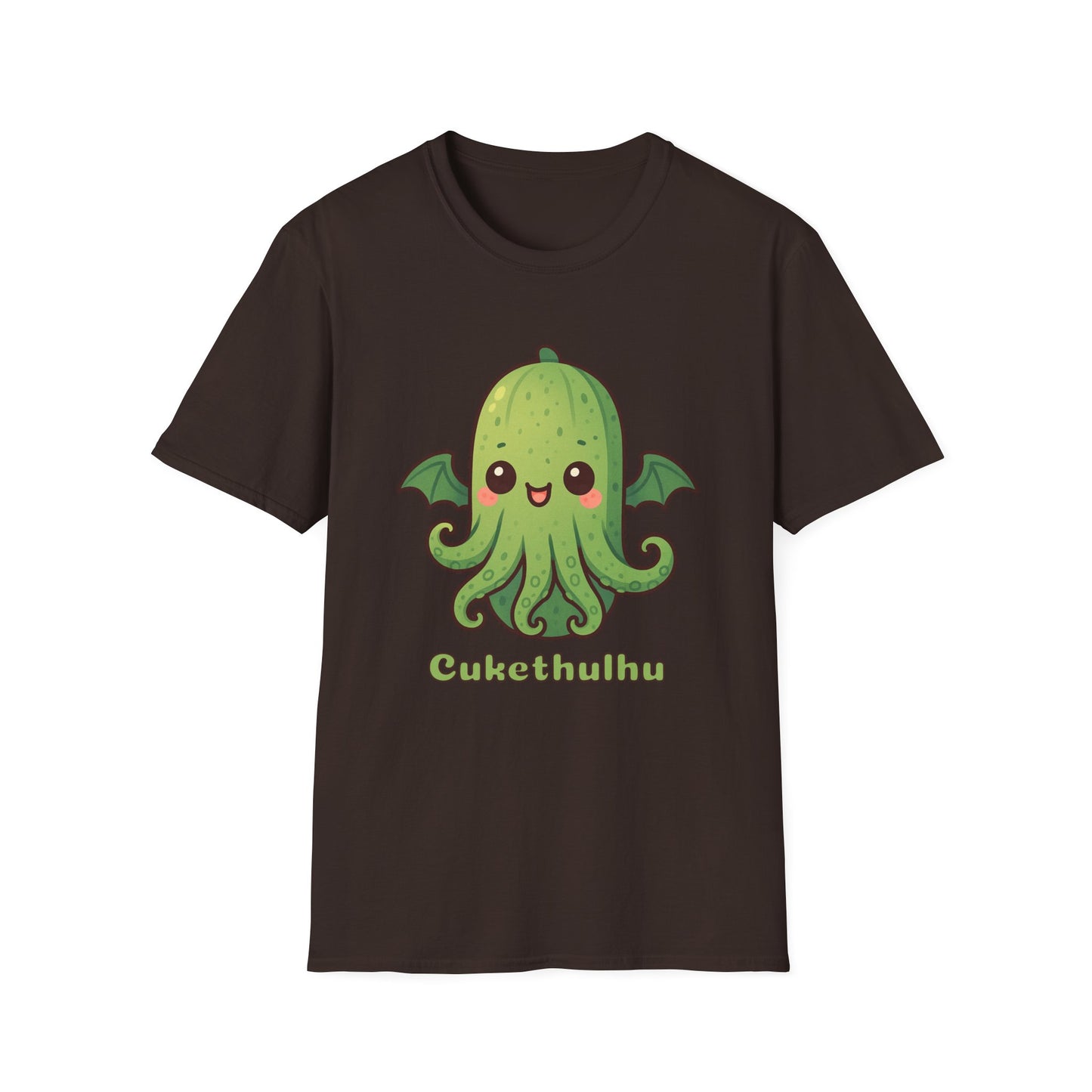 Cukethulhu Tee - Kawaii Cthulhu Shirt for Veggie Lovers