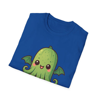 Cukethulhu Tee - Kawaii Cthulhu Shirt for Veggie Lovers