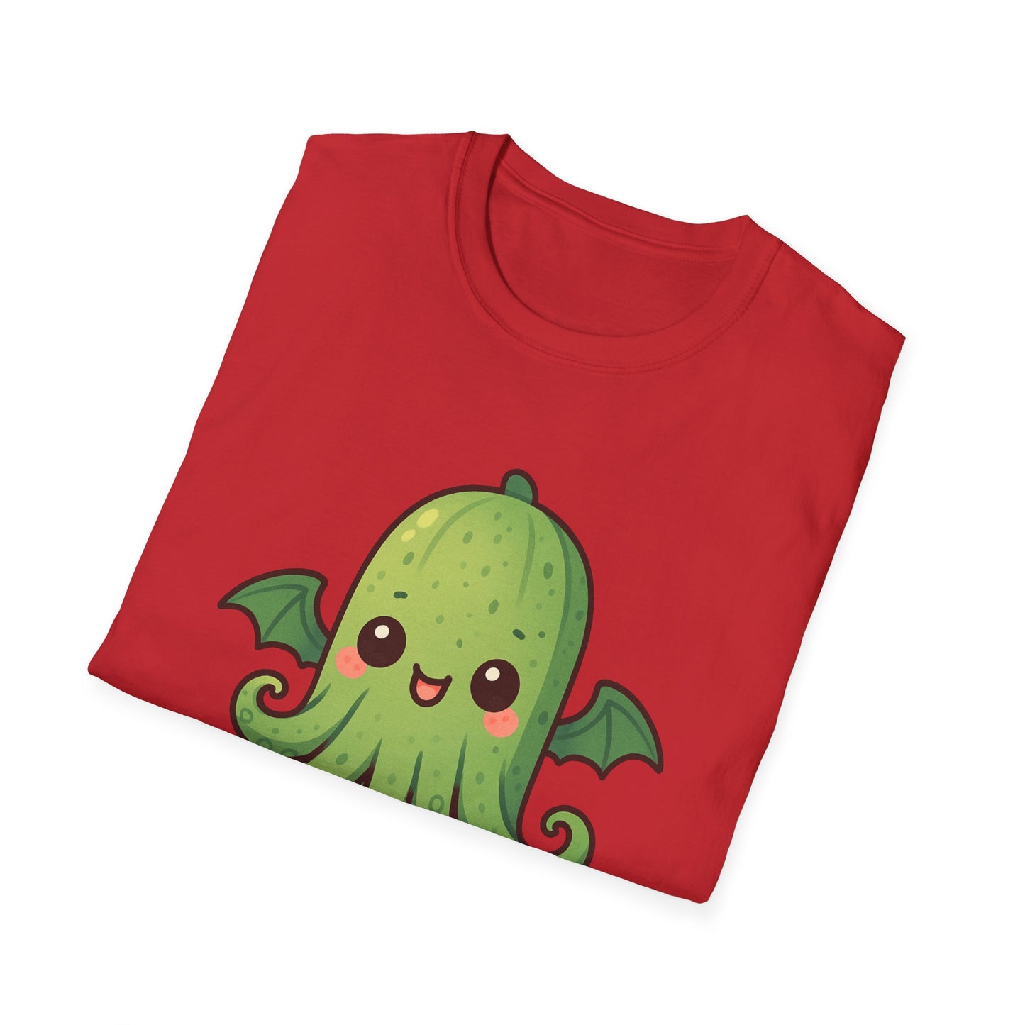 Cukethulhu Tee - Kawaii Cthulhu Shirt for Veggie Lovers