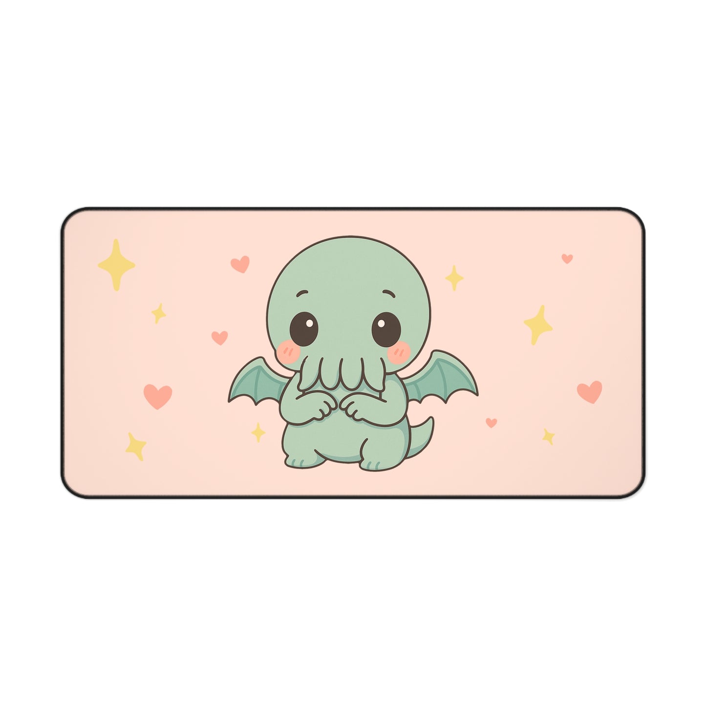Shy Chibi Cthulhu - Desk Mat