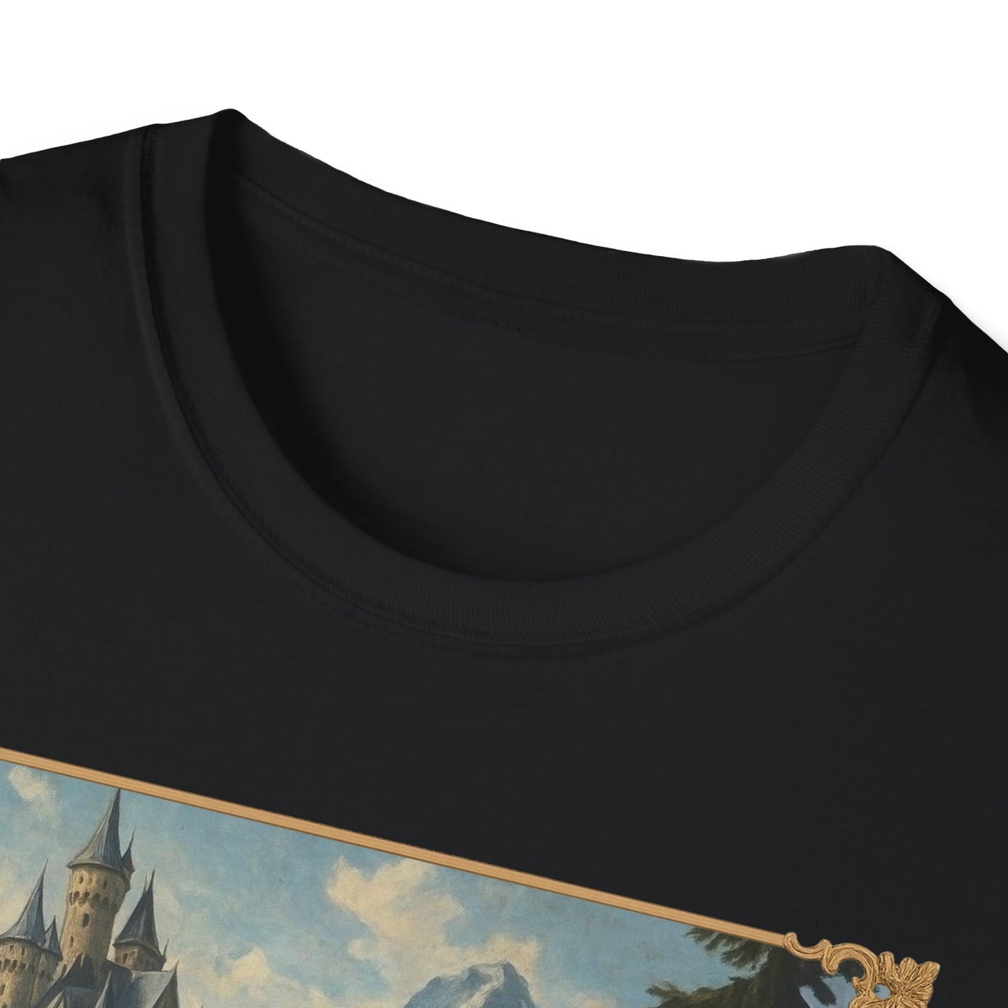 Adventurous Kitten T-Shirt - Fantasy Explorer Cat Shirt, Unisex Cotton Tee