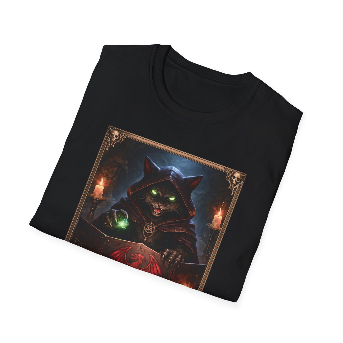 Evil Kitty Dungeon Master T-Shirt