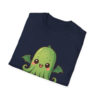 Cukethulhu Tee - Kawaii Cthulhu Shirt for Veggie Lovers