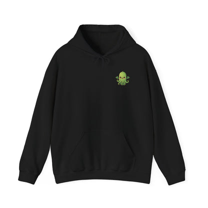 Cukethulhu Hoodie - Kawaii Cthulhu Fleece Hooded Sweatshirt for Veggie Lovers