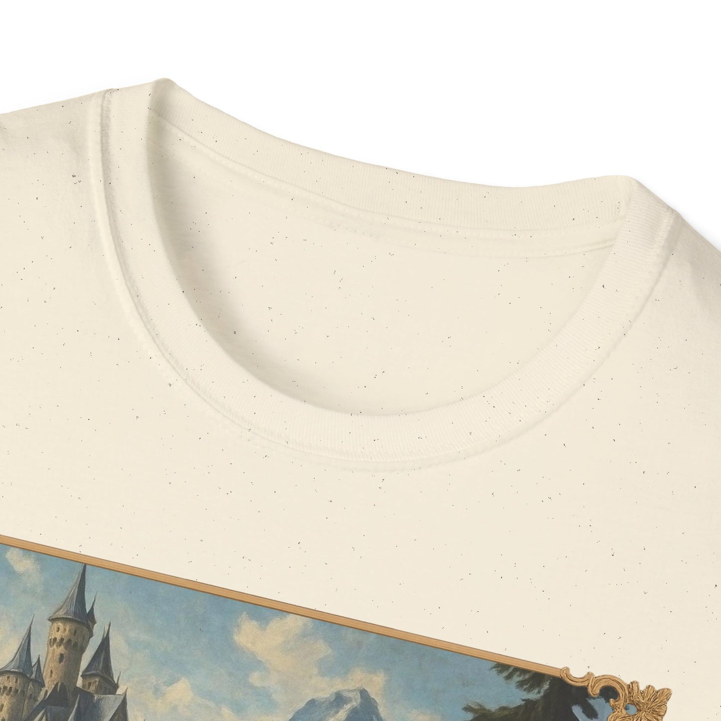 Adventurous Kitten T-Shirt - Fantasy Explorer Cat Shirt, Unisex Cotton Tee