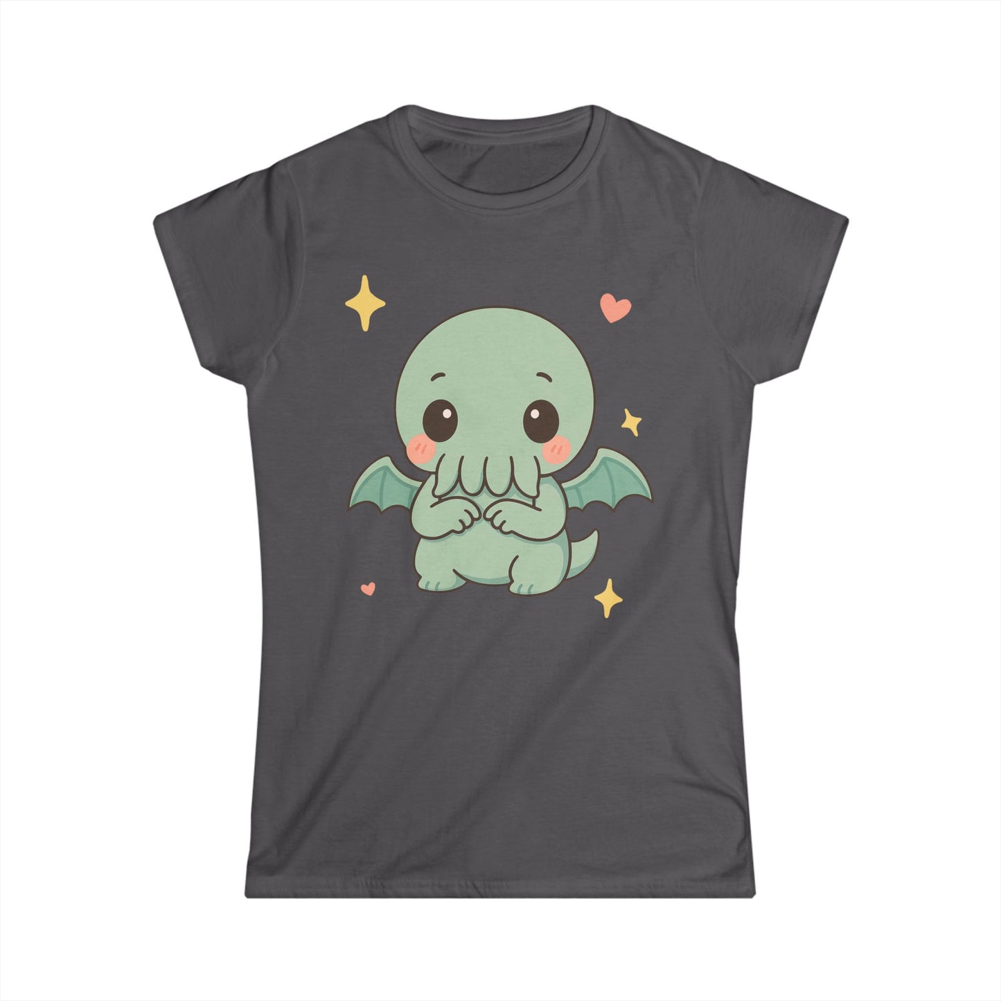 Shy Chibi Cthulhu - Women's T-Shirt