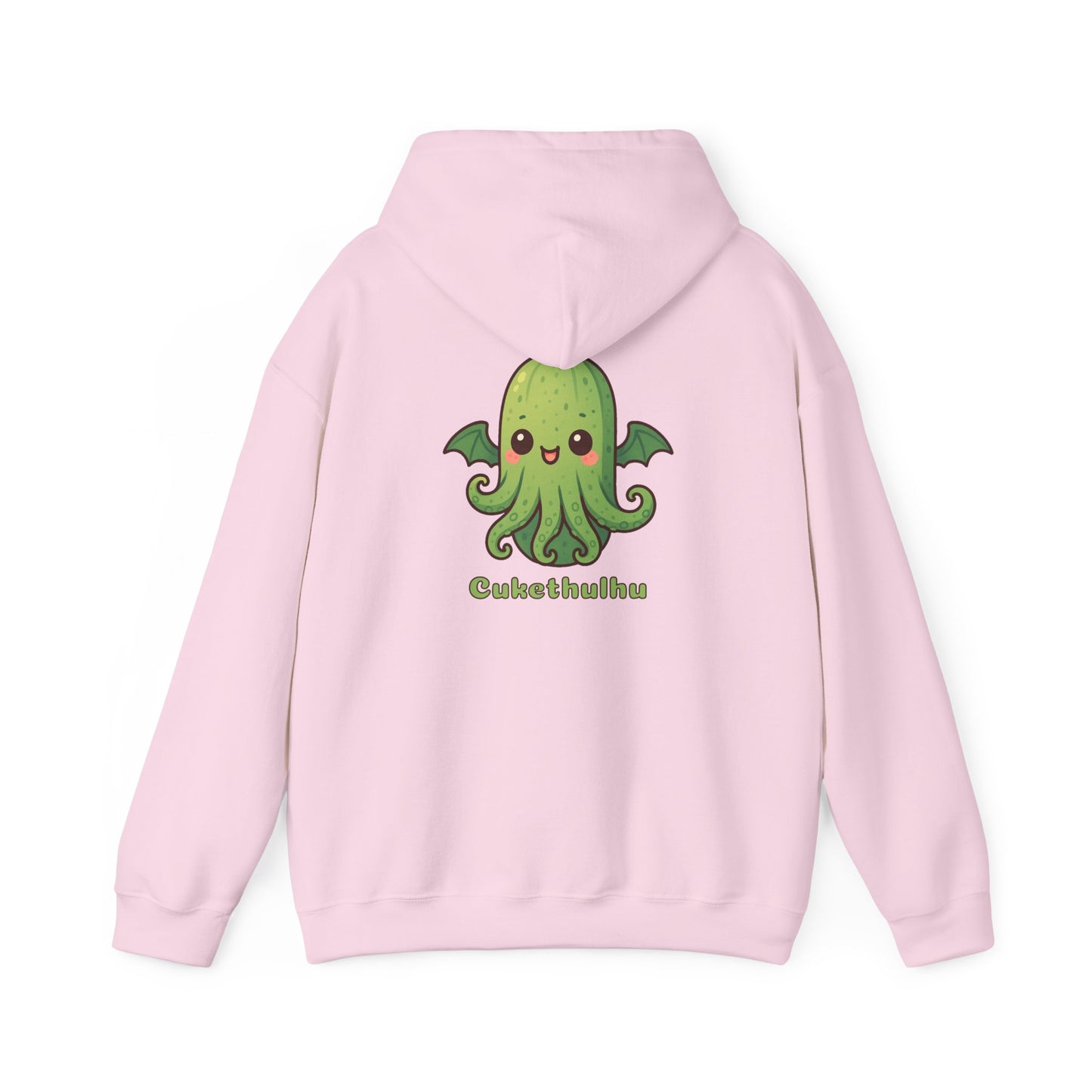 Cukethulhu Hoodie - Kawaii Cthulhu Fleece Hooded Sweatshirt for Veggie Lovers