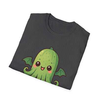 Cukethulhu Tee - Kawaii Cthulhu Shirt for Veggie Lovers
