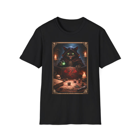 Evil Kitty Dungeon Master T-Shirt