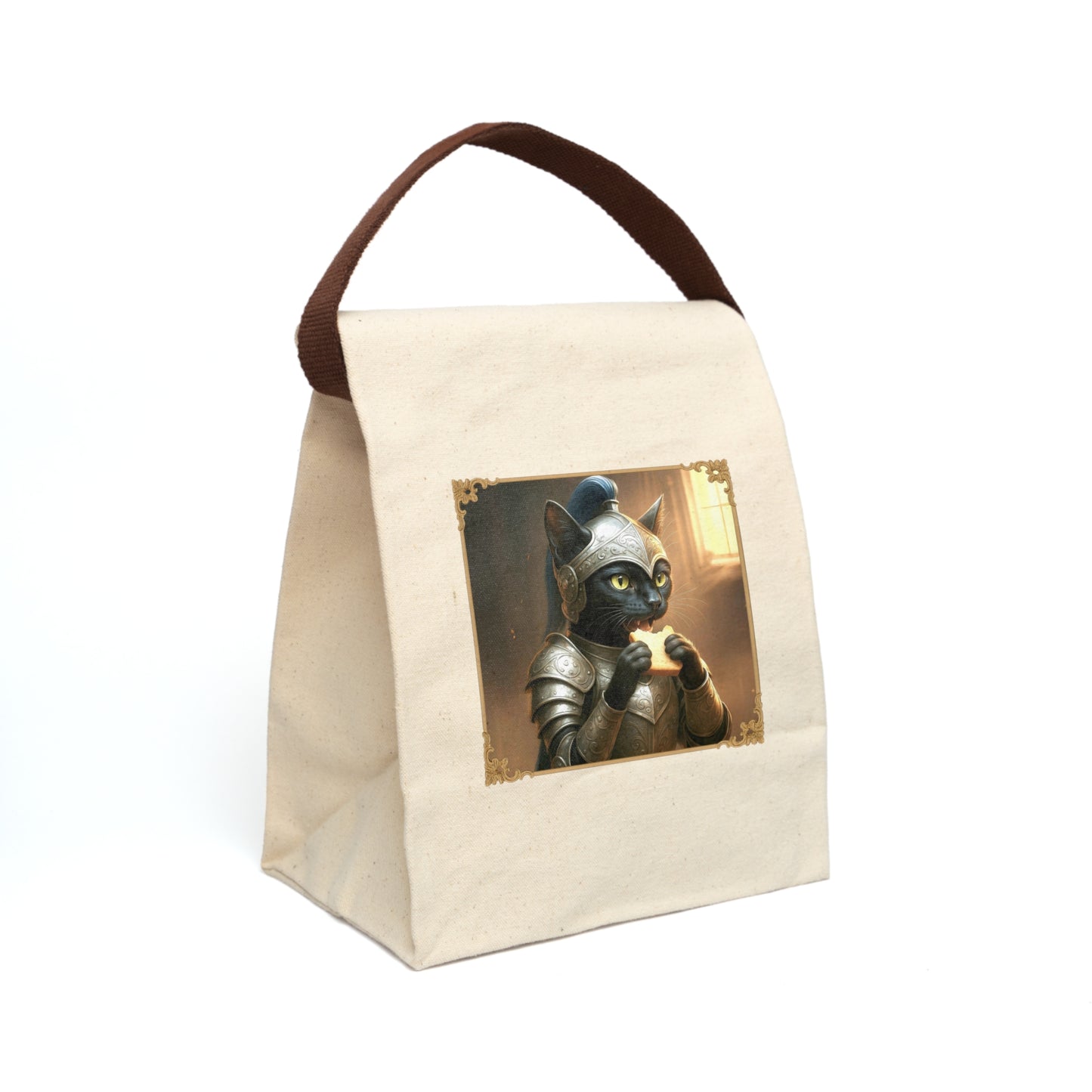 Sandwich Kitty Knight - Canvas Lunch Bag