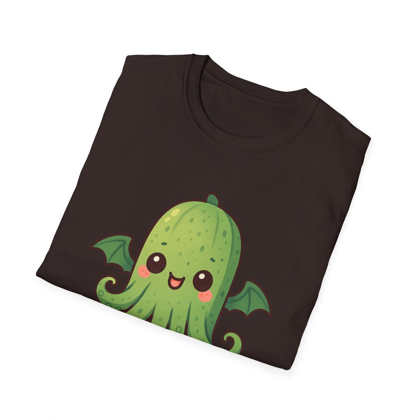 Cukethulhu Tee - Kawaii Cthulhu Shirt for Veggie Lovers