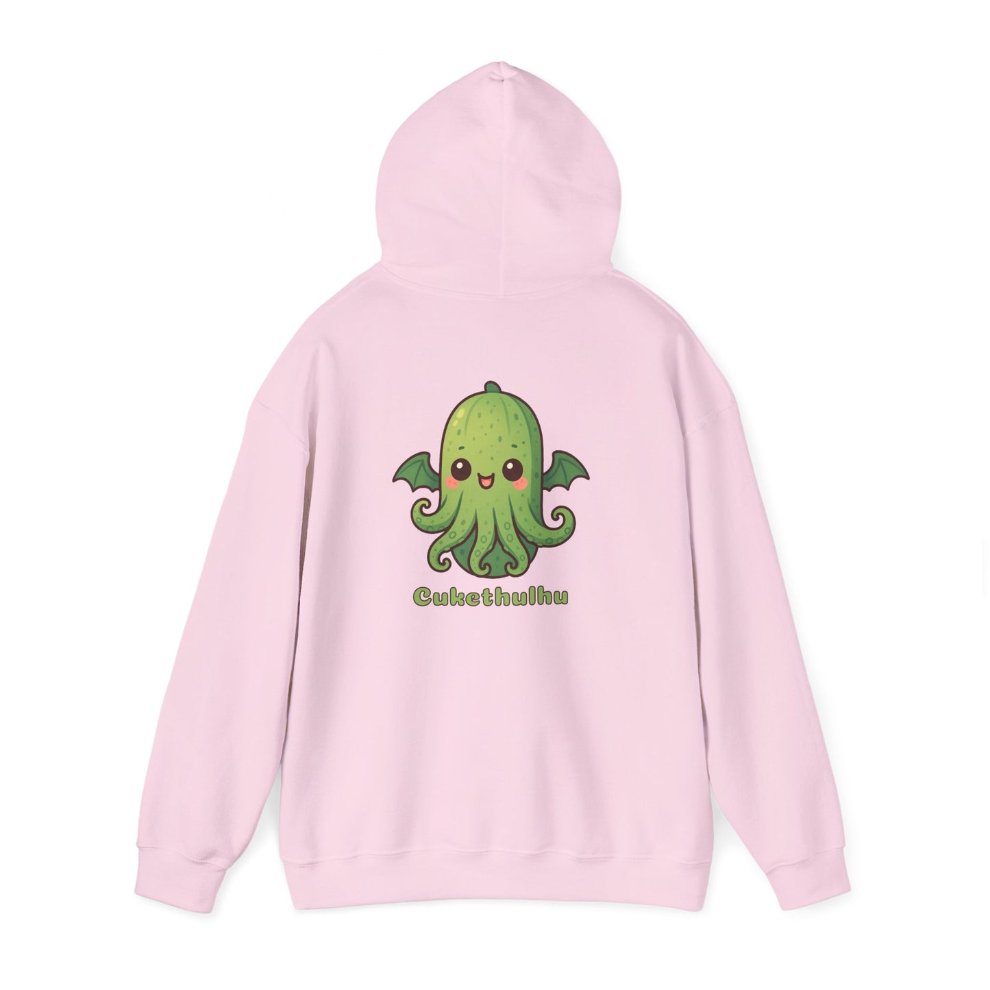 Cukethulhu Hoodie - Kawaii Cthulhu Fleece Hooded Sweatshirt for Veggie Lovers