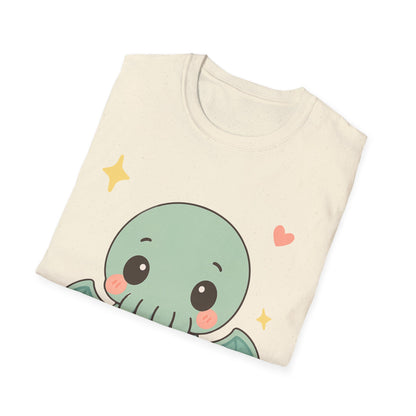 Kawaii Cthulhu Unisex T-Shirt - Cute Chibi Horror Tee