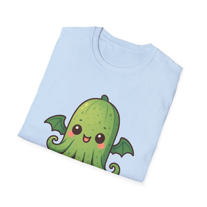 Cukethulhu Tee - Kawaii Cthulhu Shirt for Veggie Lovers