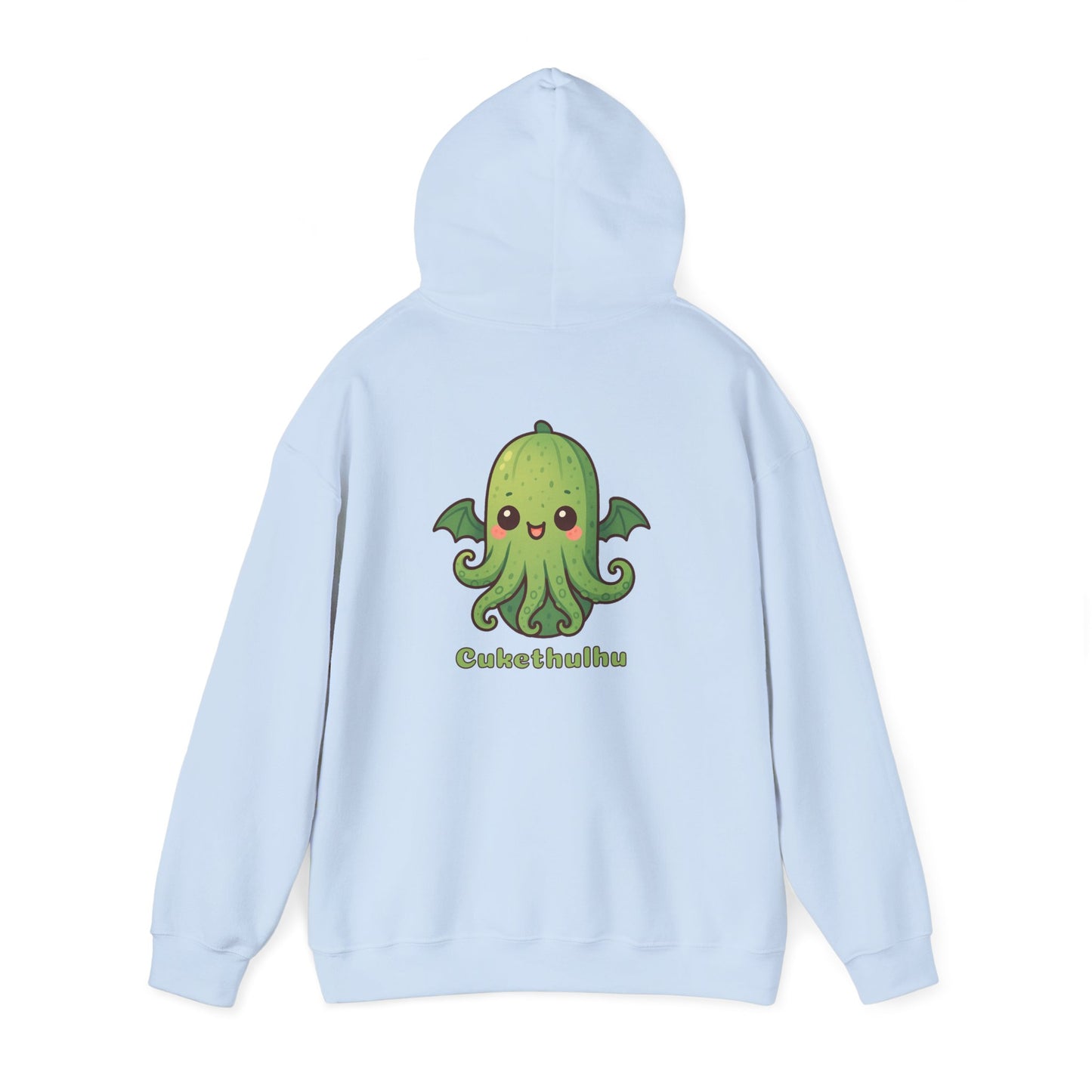 Cukethulhu Hoodie - Kawaii Cthulhu Fleece Hooded Sweatshirt for Veggie Lovers