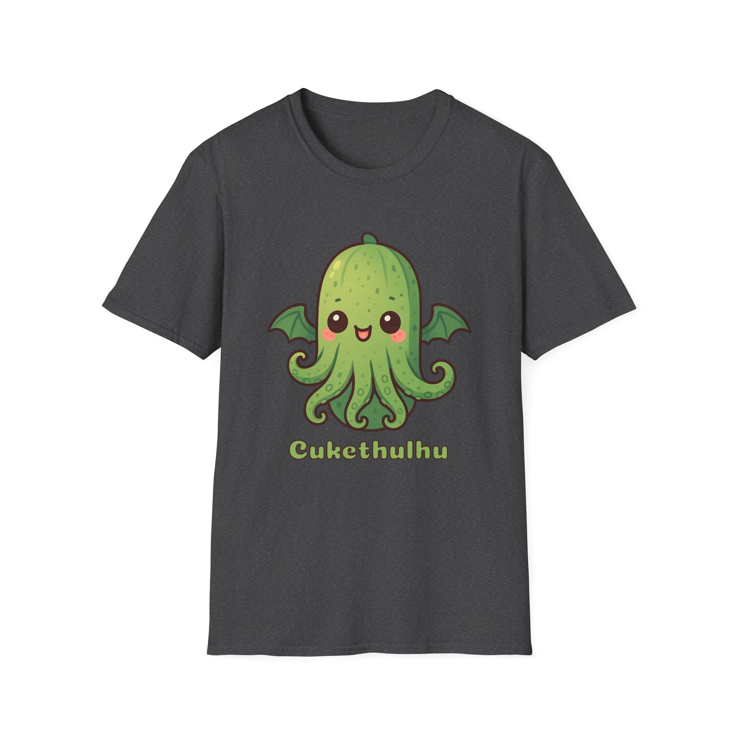 Cukethulhu Tee - Kawaii Cthulhu Shirt for Veggie Lovers