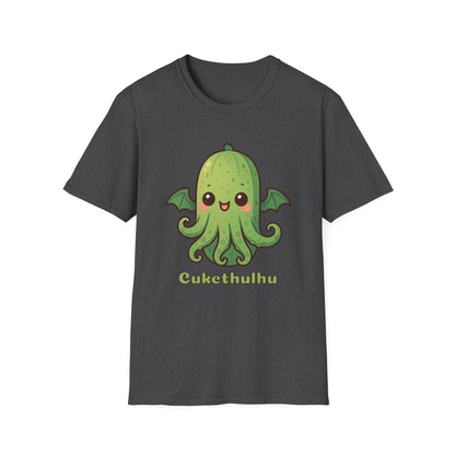 Cukethulhu Tee - Kawaii Cthulhu Shirt for Veggie Lovers