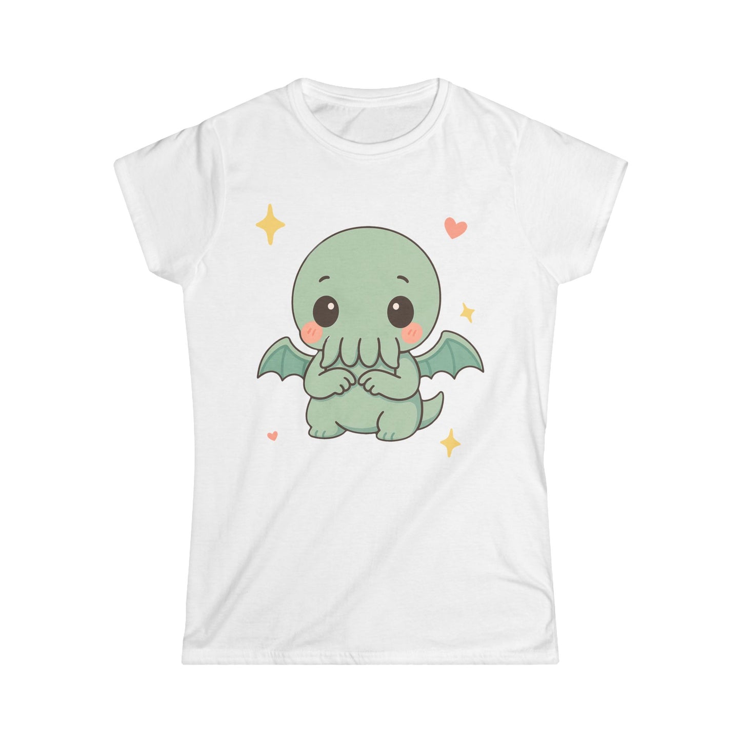 Shy Chibi Cthulhu - Women's T-Shirt