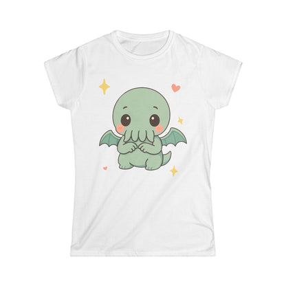 Shy Chibi Cthulhu - Women's T-Shirt