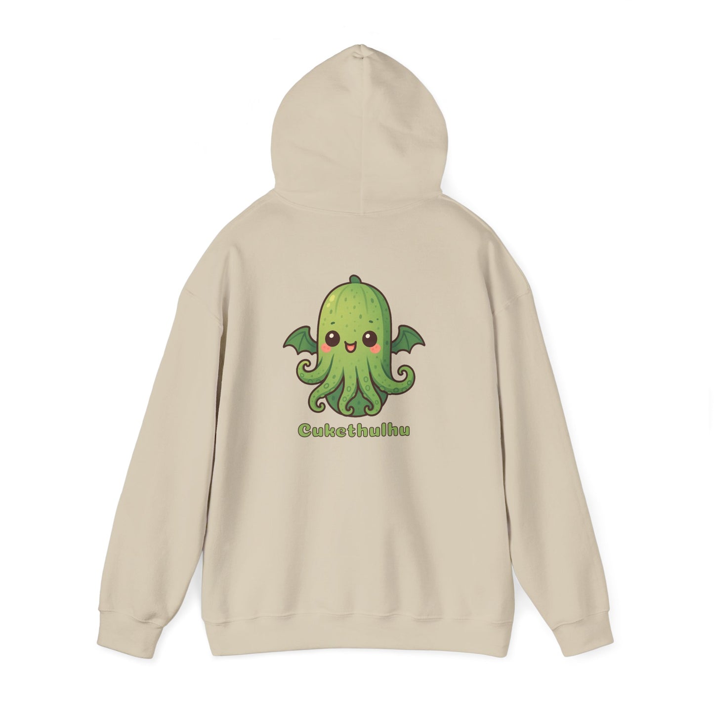 Cukethulhu Hoodie - Kawaii Cthulhu Fleece Hooded Sweatshirt for Veggie Lovers