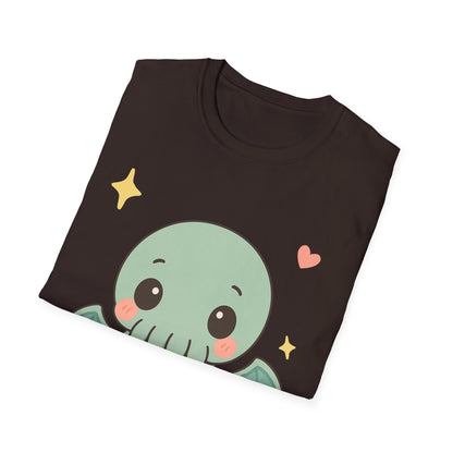 Kawaii Cthulhu Unisex T-Shirt - Cute Chibi Horror Tee