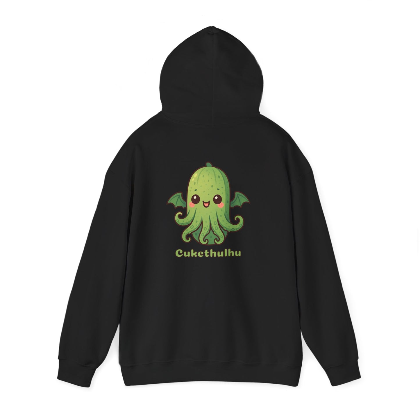 Cukethulhu Hoodie - Kawaii Cthulhu Fleece Hooded Sweatshirt for Veggie Lovers
