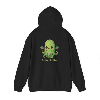 Cukethulhu Hoodie - Kawaii Cthulhu Fleece Hooded Sweatshirt for Veggie Lovers