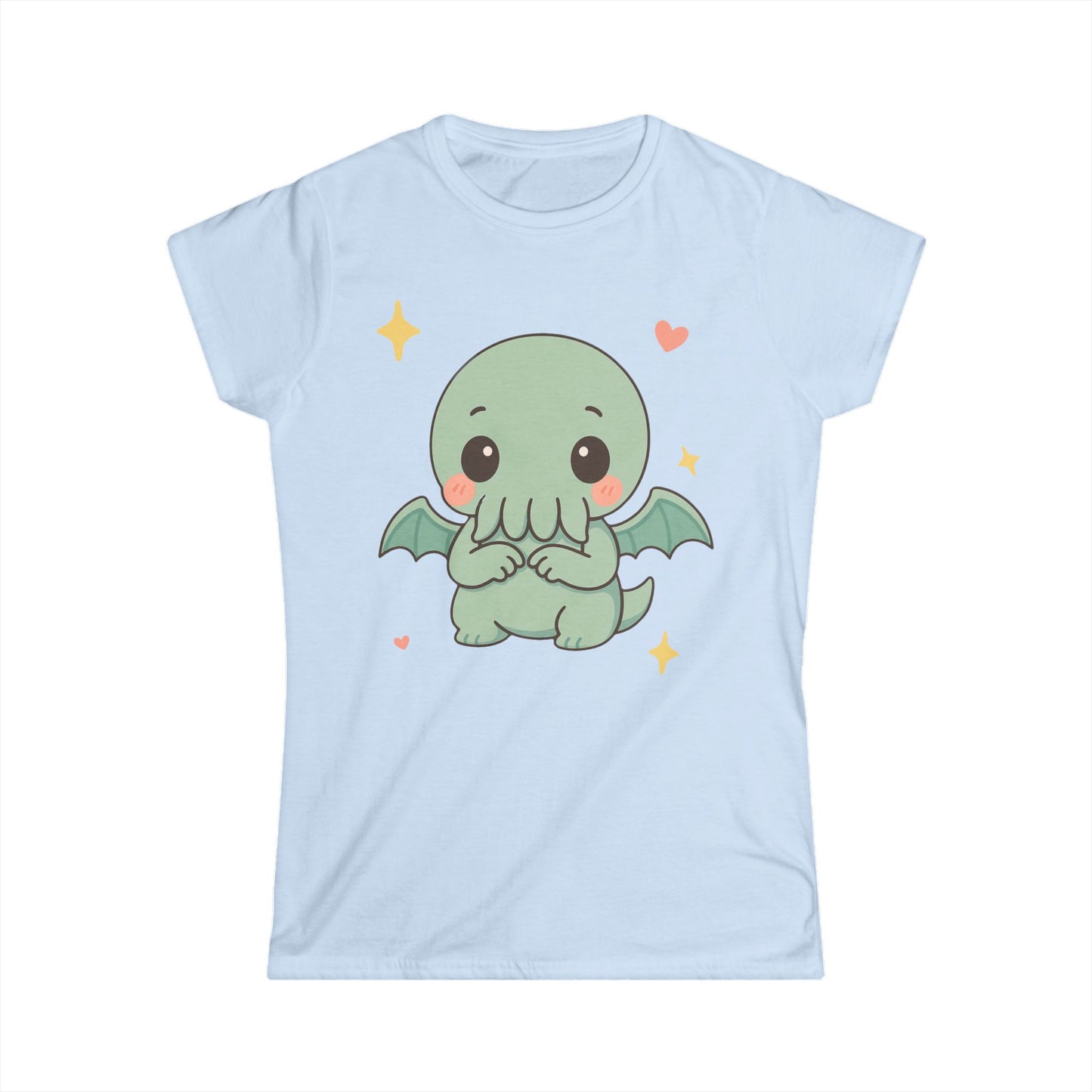Shy Chibi Cthulhu - Women's T-Shirt